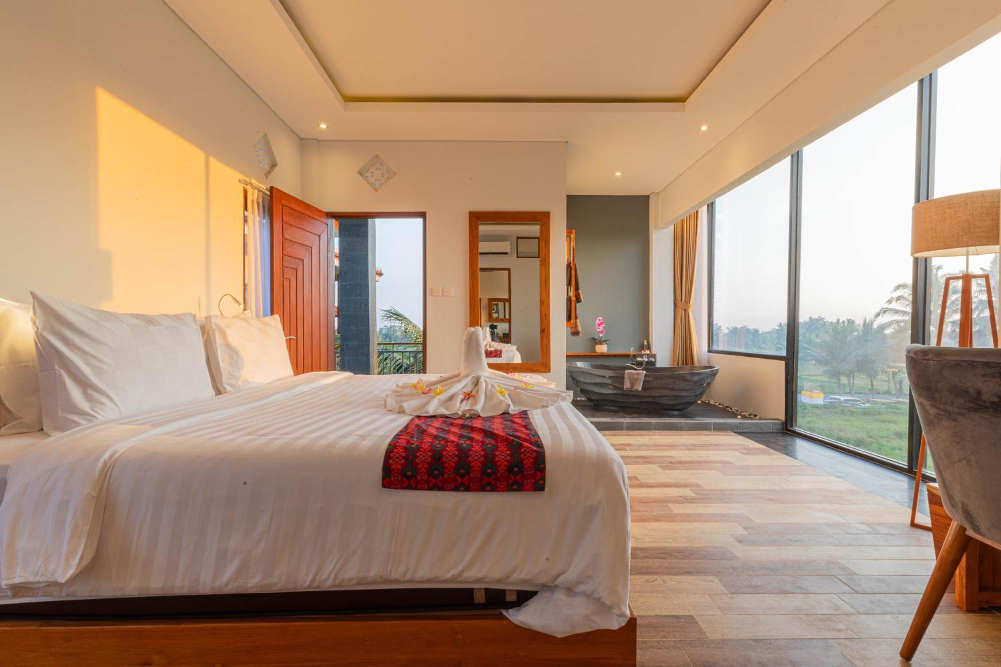 Green Sala Villa Ubud Szoba fotó